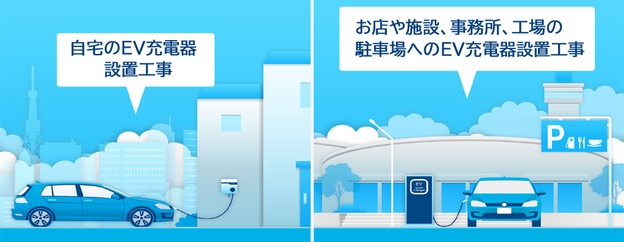 EV充電器のことは、コンティニューにお任せください。